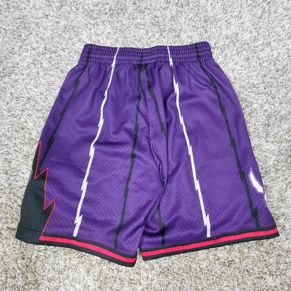 Mitchell & Ness Hardwood Classic Swingman NBA Toronto Raptors Shorts Mens Small